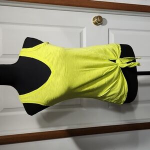 Women's Express Bright Yellow Tank Top
